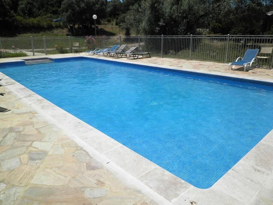 Maison Au Calme Avec Piscine Et Climatisation Sollacaro ภายนอก รูปภาพ