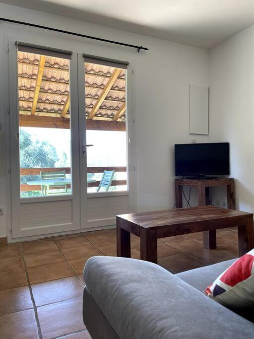 Maison Au Calme Avec Piscine Et Climatisation Sollacaro ภายนอก รูปภาพ