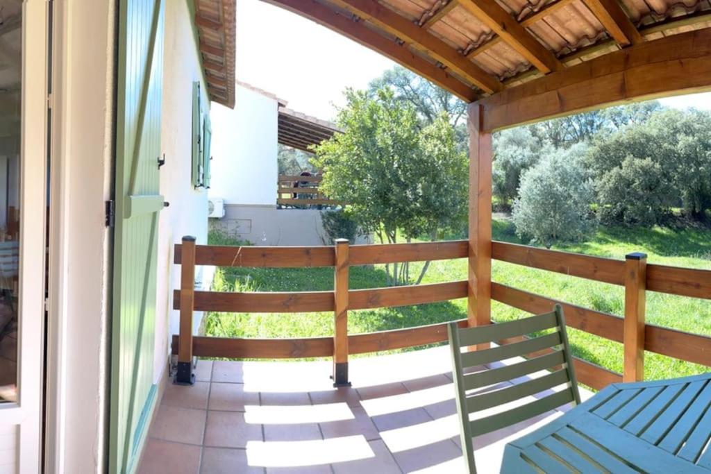 Maison Au Calme Avec Piscine Et Climatisation Sollacaro ภายนอก รูปภาพ
